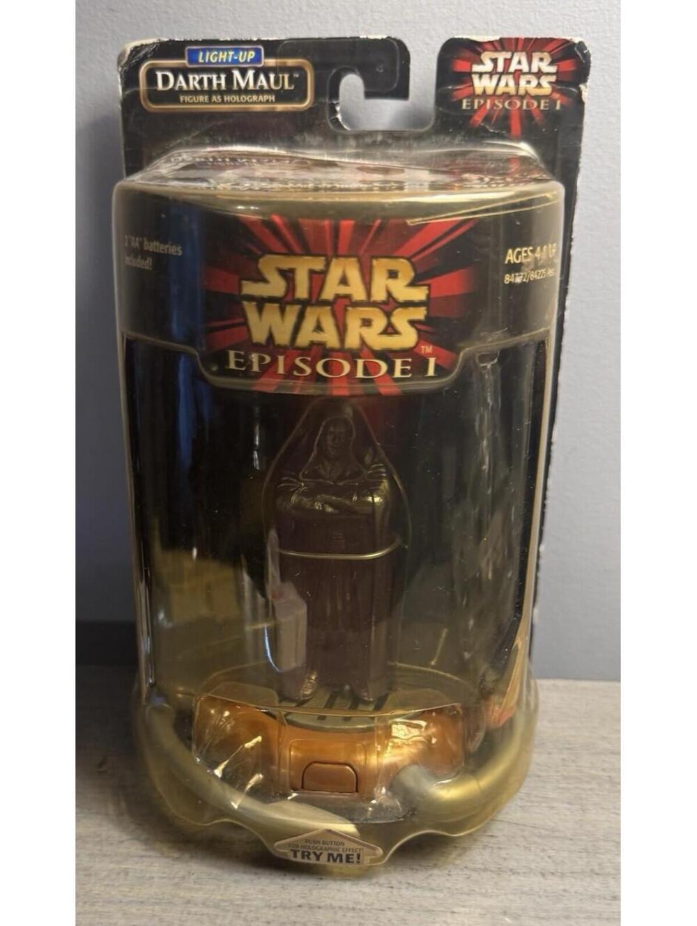 Star Wars Episode I Light-Up Darth Maul Figure as Holograph MOC 1999 Hasbro